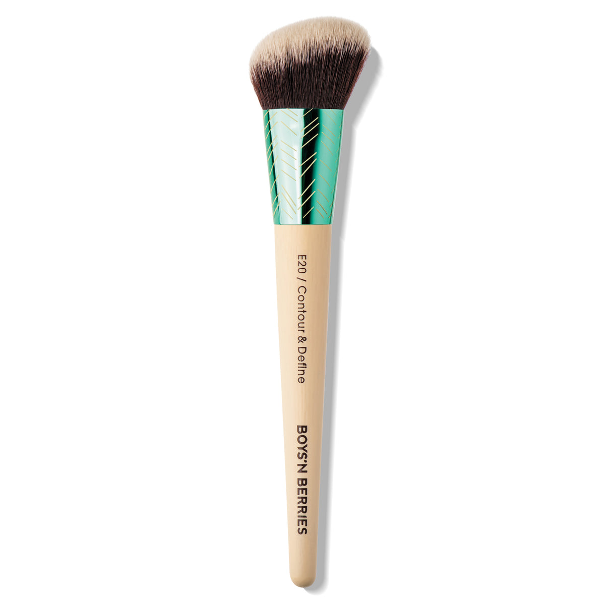 Pensula Profesionala Machiaj Boys`n Berries E20 Evergreen Contour & Define