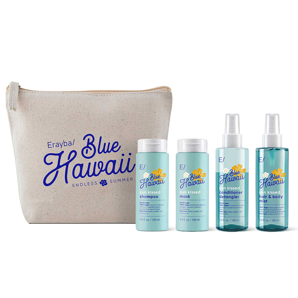 Set îngrijire pentru păr Erayba Blue Hawaii