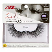 Gene false tip bandă KissUSA Lash Couture Triple Push Up XL Collection Plunge