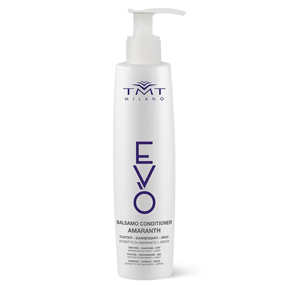 Balsam reparator și nutritiv pentru păr uscat și fragil TMT Milano EVO Amaranth Conditioner 300 ml