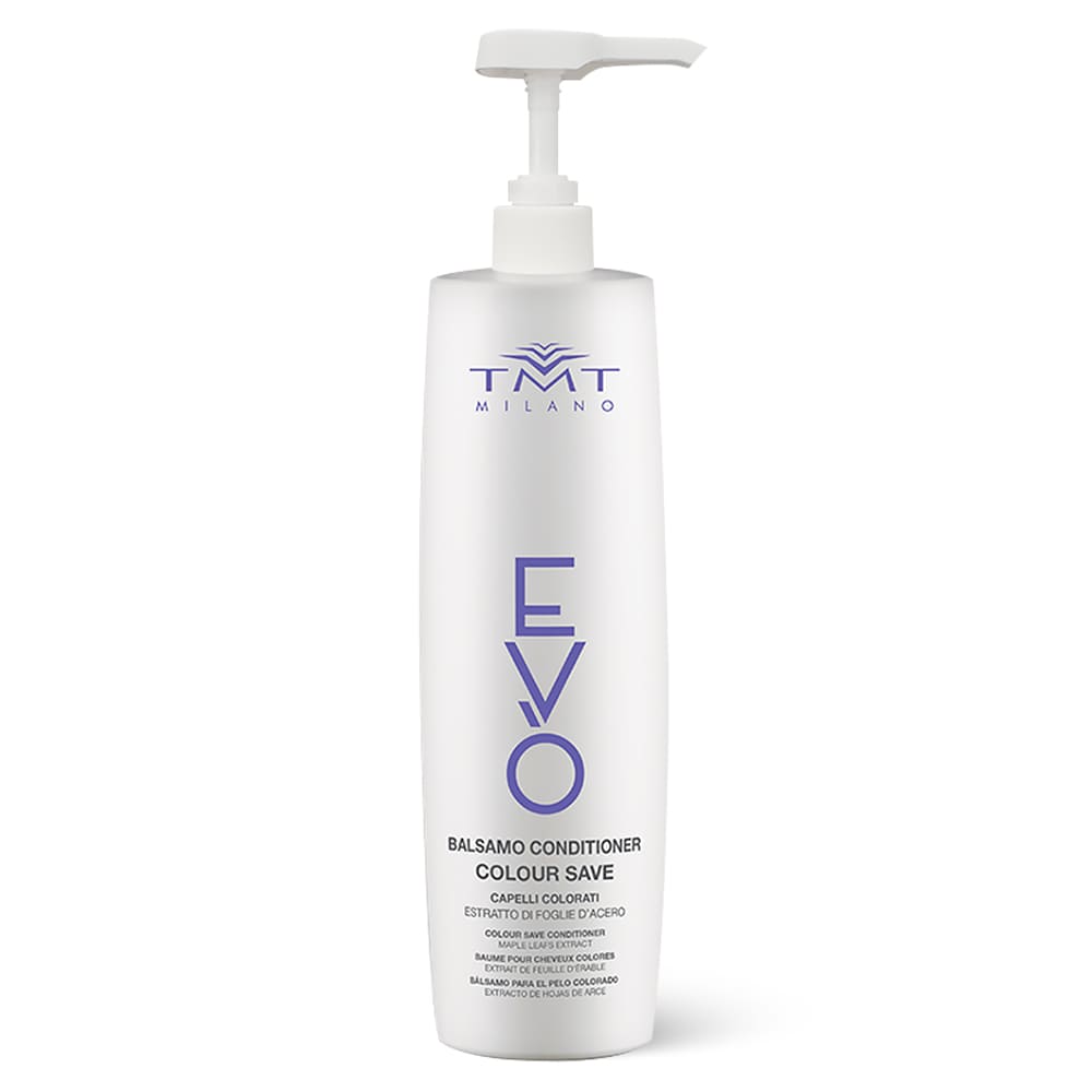Balsam profesional pentru protecția culorii părului vopsit TMT Milano EVO Colour Save Conditioner 1000 ml