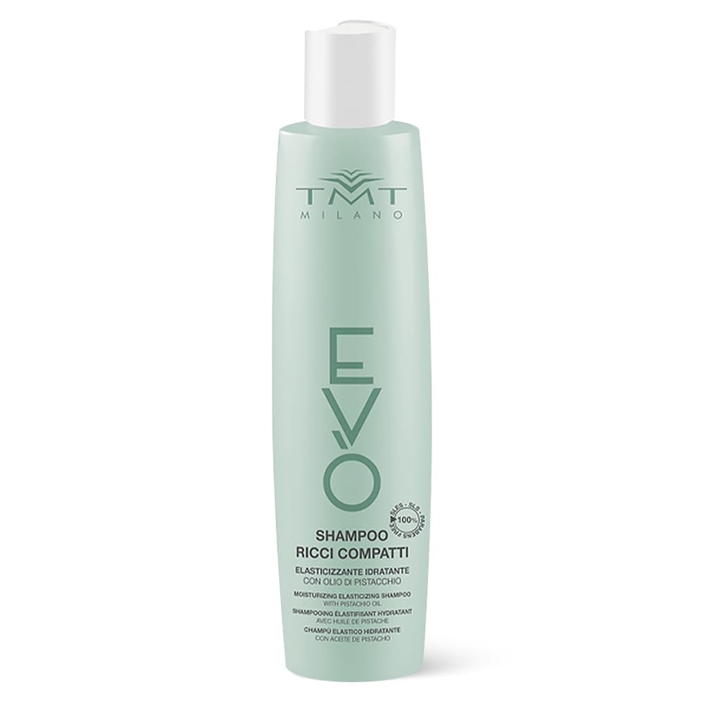 Șampon hidratant pentru păr creț și ondulat TMT Milano Evo Ricci Compatti Shampoo 300 ml