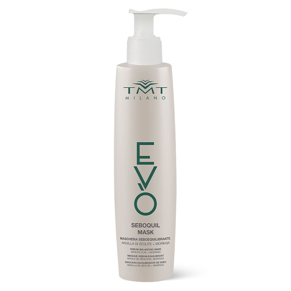 Mască anti-sebum pentru scalp gras TMT Milano EVO Seboquil Mask