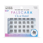 Gene False Individuale Diverse Lungimi KissUSA Falscara Lashes Clear Band Multipack