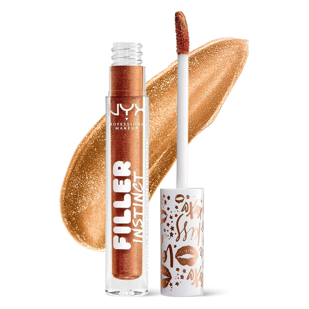 Gloss cu efect de volum NYX Professional Makeup Filler Instinct Lip Plumper New Money