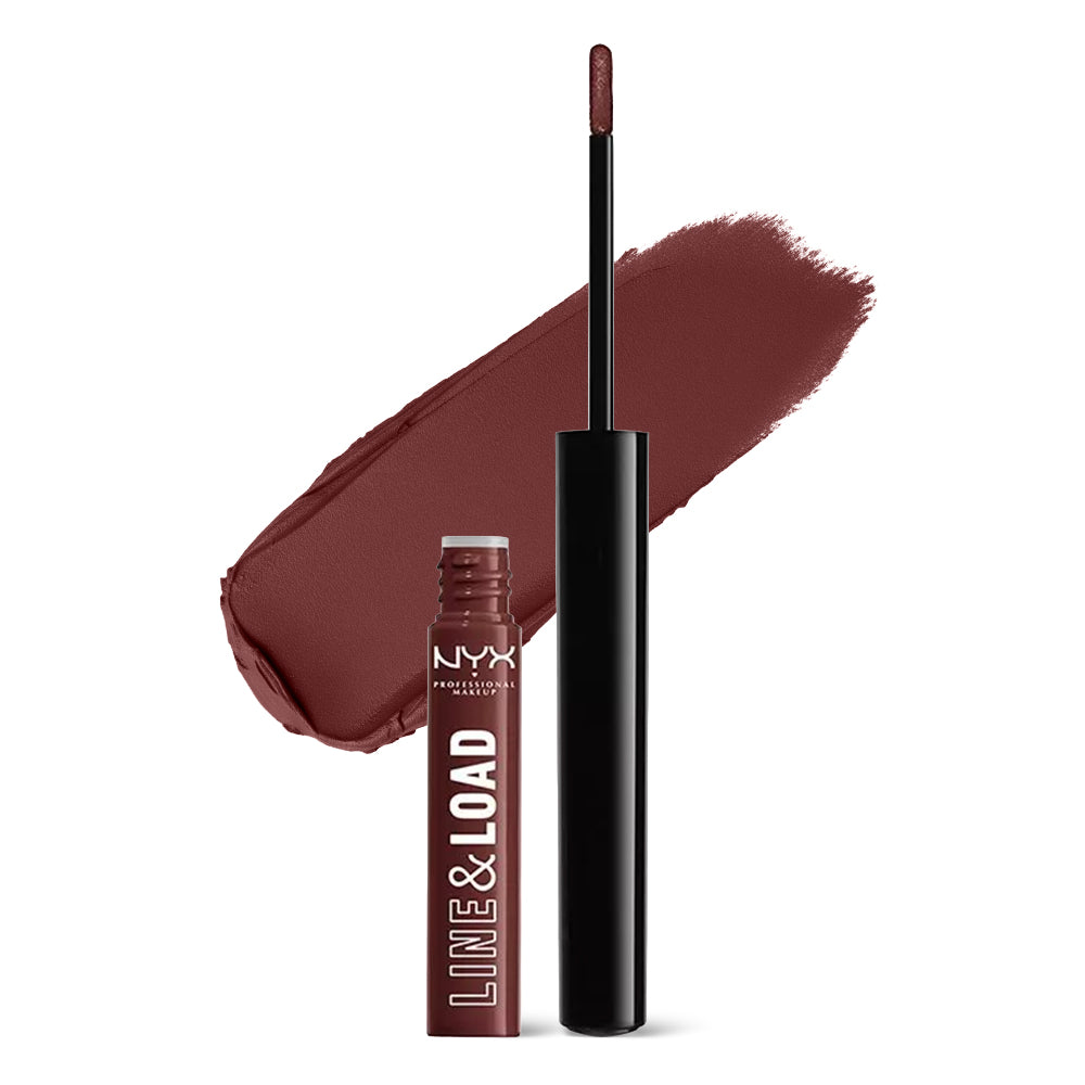 Ruj Lichid NYX Professional Makeup Line And Load All-In-1 Lippie Foolish Ways