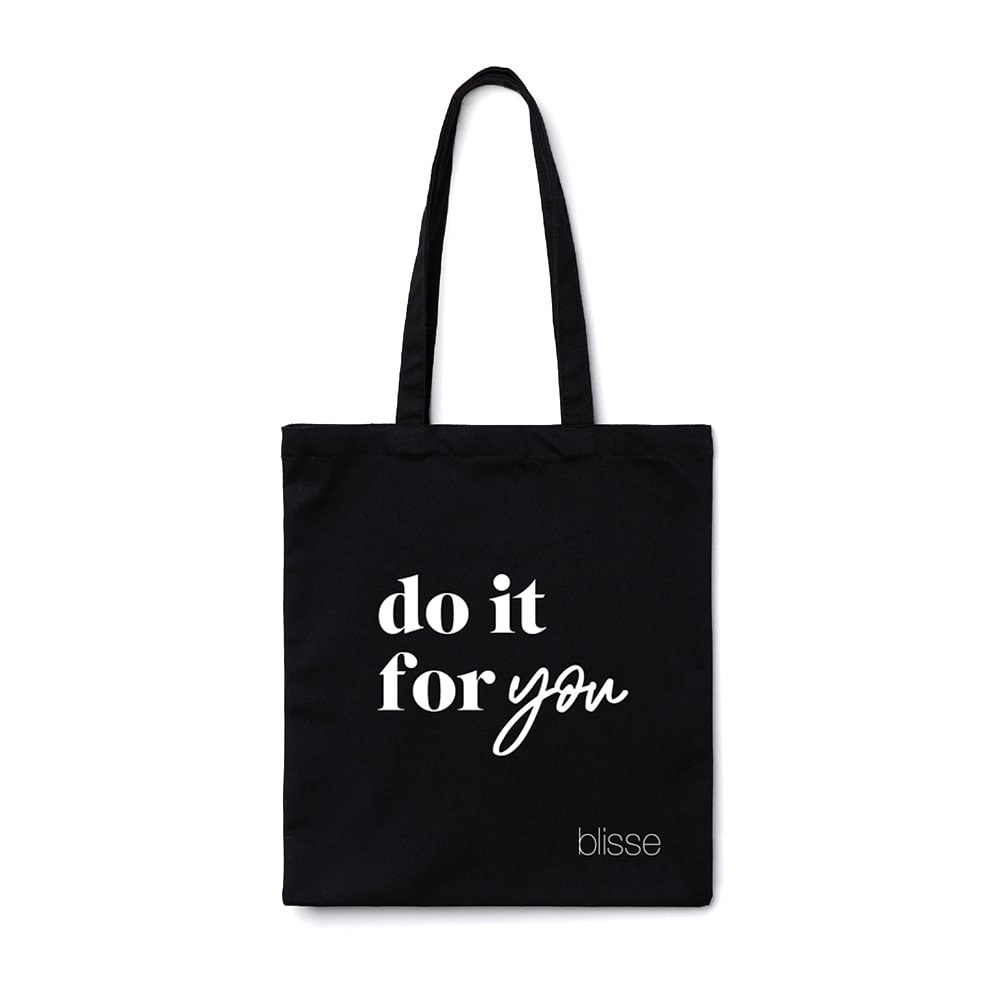 Geanta din Panza cu Imprimeu Blisse Tote Bag