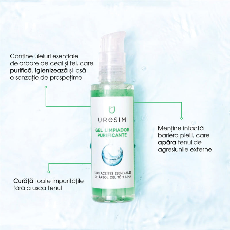 Gel de Curatare Anti-Sebum URESIM Purifying Cleansing Gel