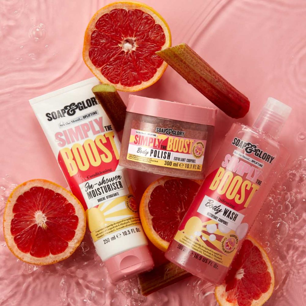 Gel de Dus Soap & Glory Simply The Boost Body Wash