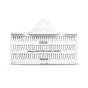 Gene False Individuale cu Nod Lungime Medie Blisse Single Knotted Flare Lashes
