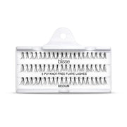 Gene False Individuale fara Nod Lungime Medie Blisse 5 PLY Knott-Free Flare Lashes