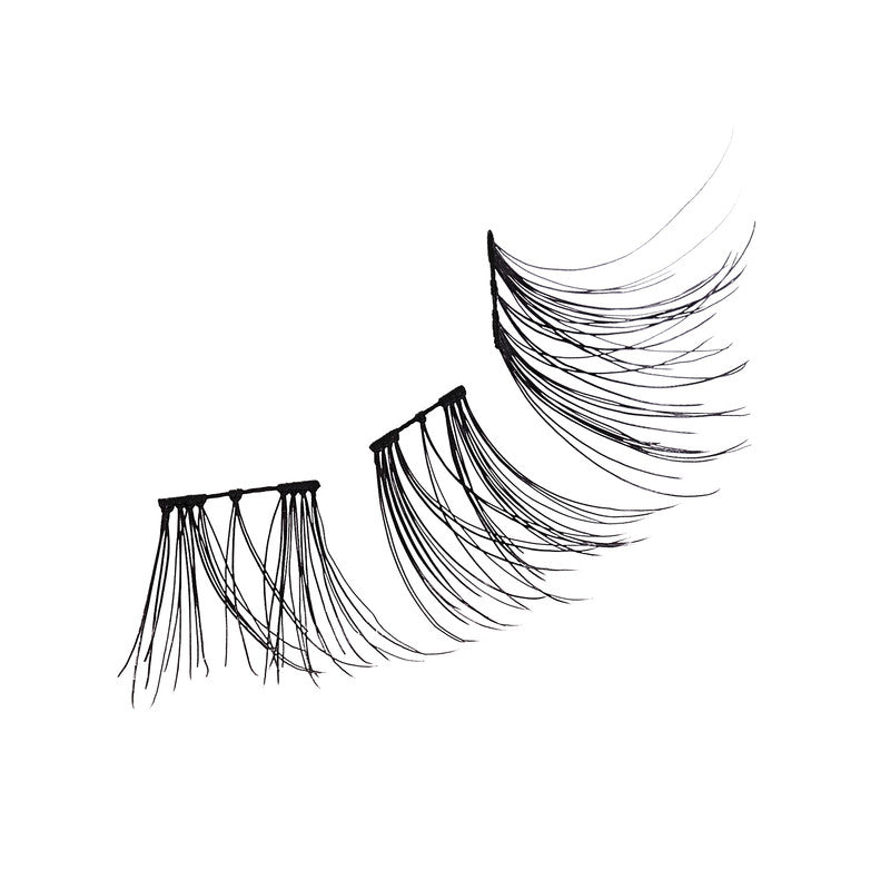 Gene False Individuale KissUSA Falscara Lashes Natural Wispy Wisps Multipack
