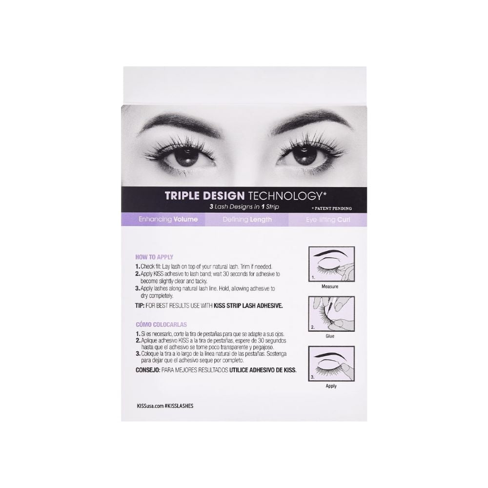 Gene False KissUSA Lash Couture Triple Push-Up Collection Bombshell
