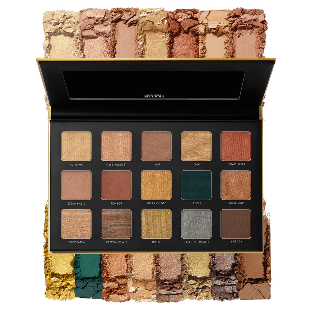 Paleta Farduri Milani Gilded Palette 110 Gold