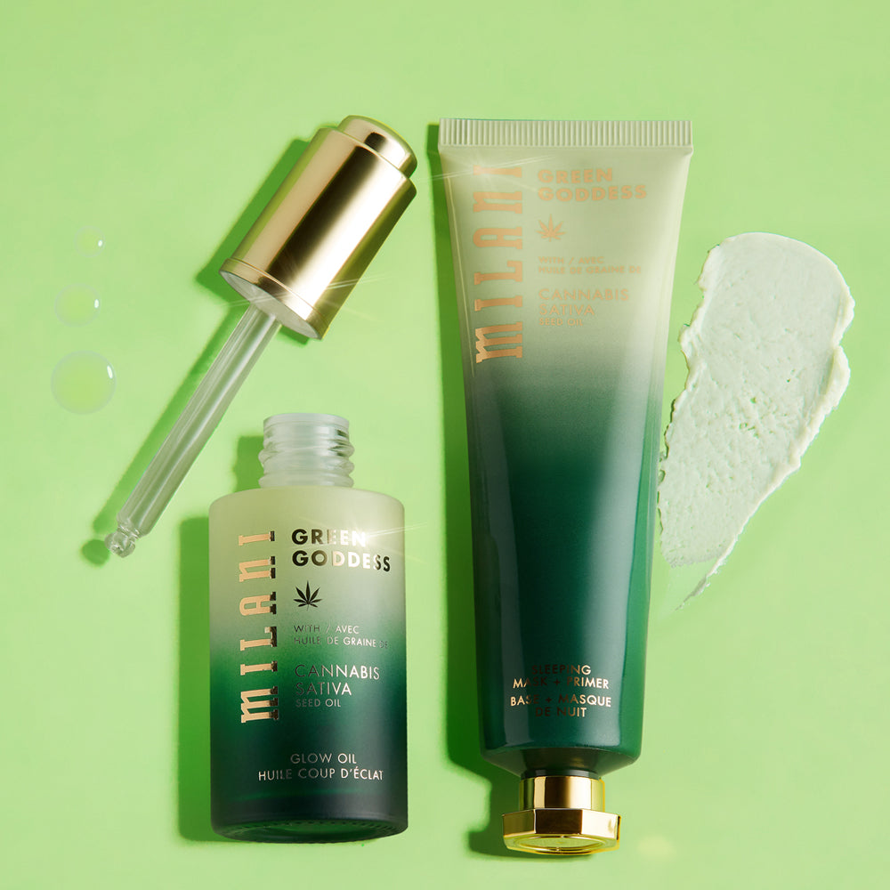 Baza de Machiaj & Masca Milani Green Goddess Sleeping Mask & Primer