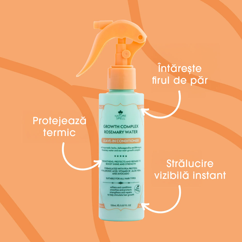 Balsam pentru Creșterea Părului Nature Spell Growth Complex Leave-In Conditioner Spray