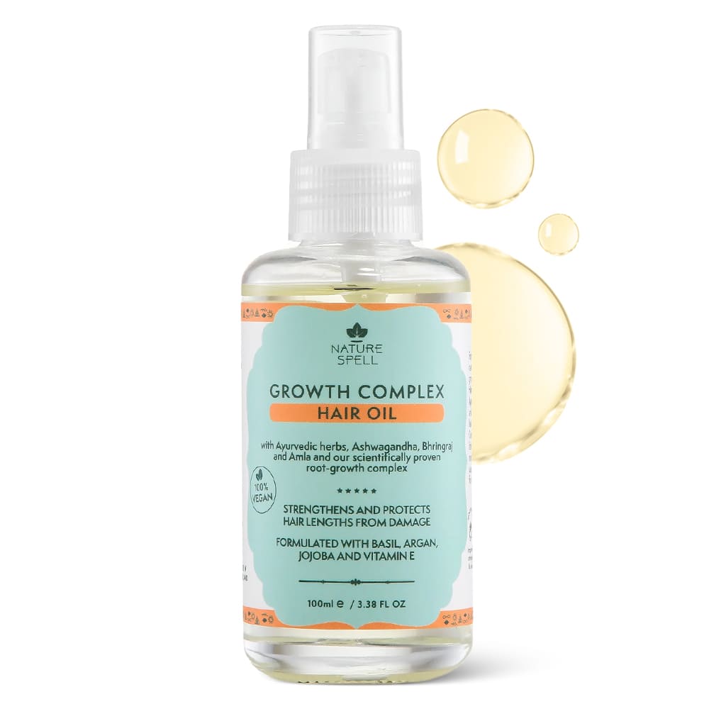 Ulei pentru stimularea creșterii părului Nature Spell Hair Growth Oil