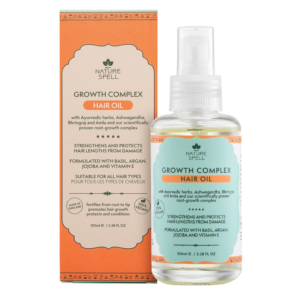 Ulei pentru stimularea creșterii părului Nature Spell Hair Growth Oil
