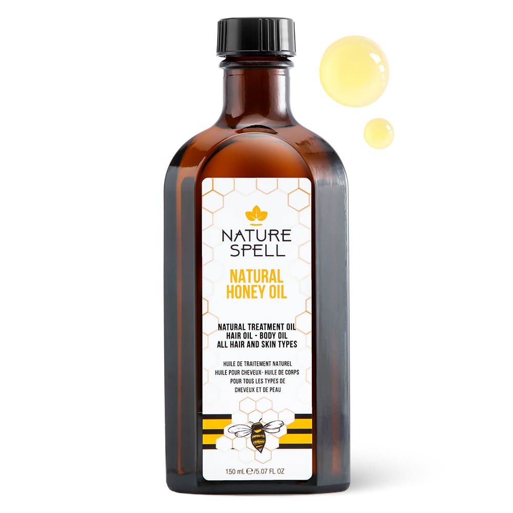 Ulei cu Extract de Miere pentru hidratarea părului Nature Spell Honey Oil for Hair and Skin
