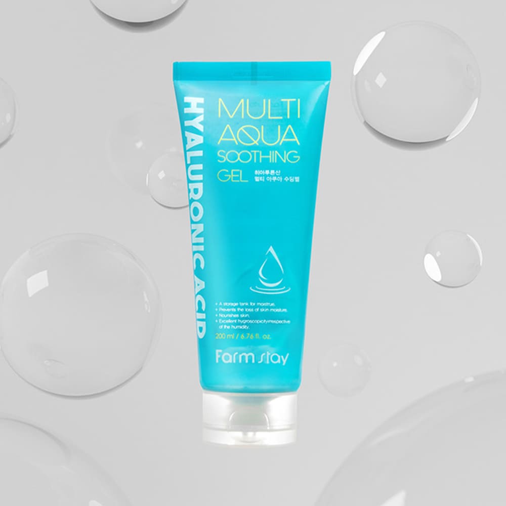 Gel Calmant & Hidratant Farmstay Hyaluronic Acid Multi Aqua Soothing Gel
