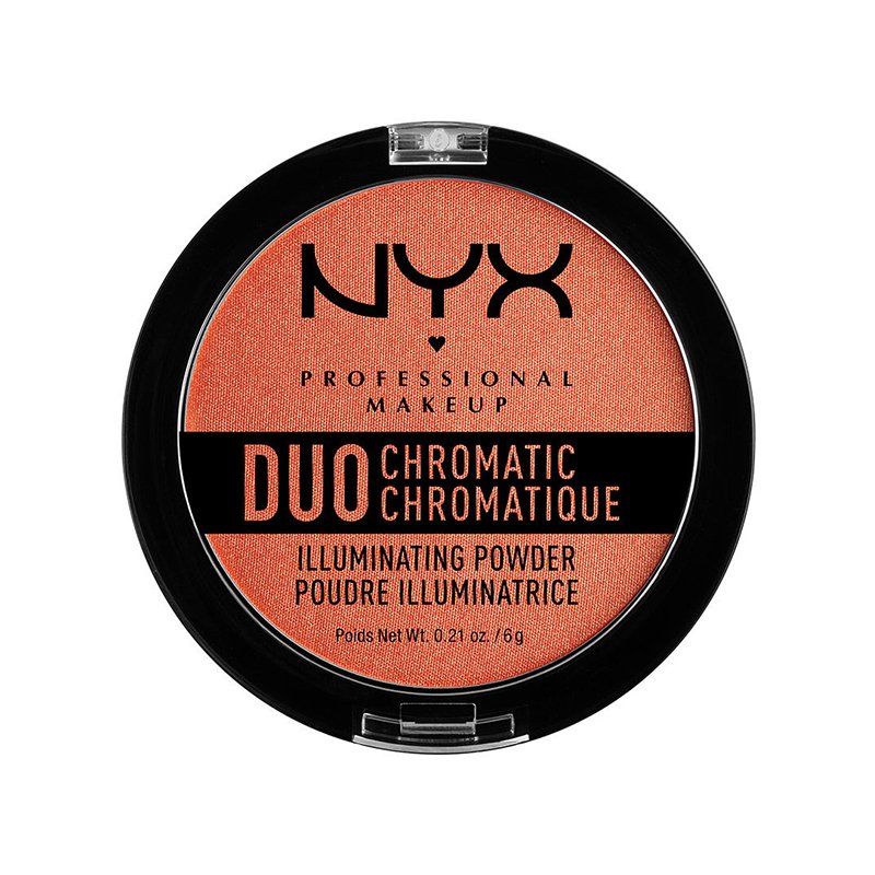 Iluminator NYX Professional Makeup Duo Chromatic Illuminating Powder Synthetica