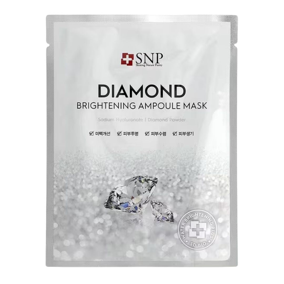 Mască pentru față iluminatoare SNP Diamond Water Brightening Mask