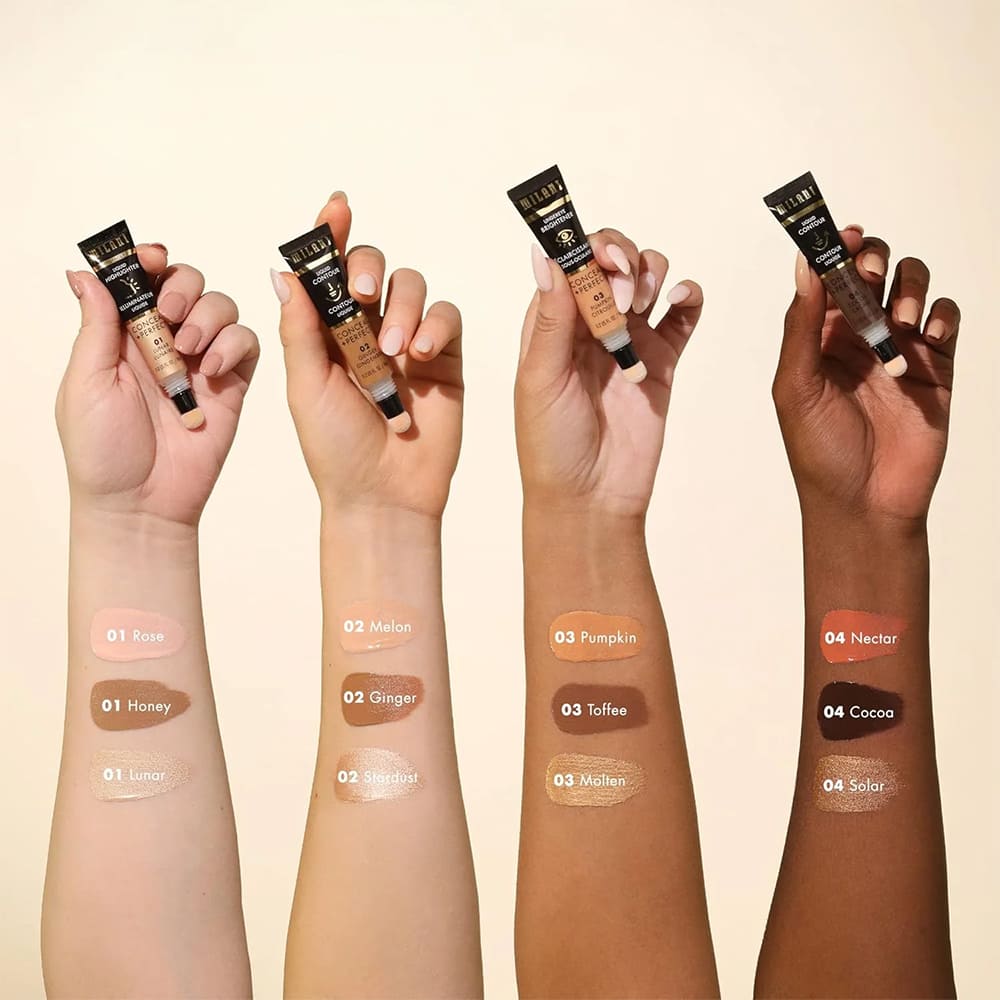 Contur Lichid Milani Conceal + Perfect Liquid Contour