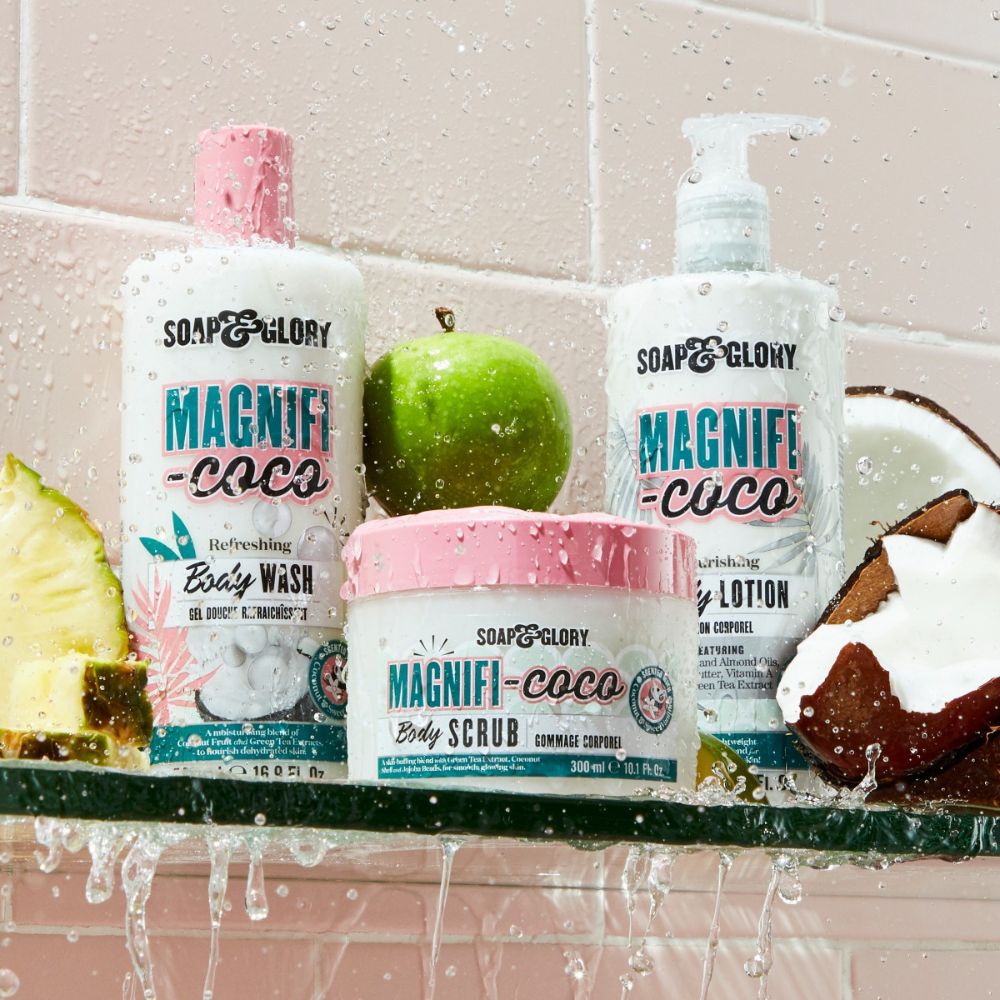 Lotiune de Corp Soap & Glory Magnificoco Coconut & Sweet Vanilla Body Lotion