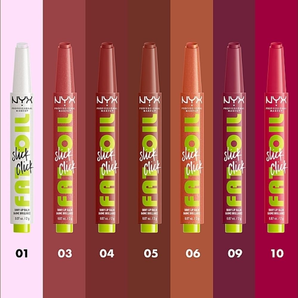 Lip gloss NYX Professional Makeup Fat Oil Slick Click