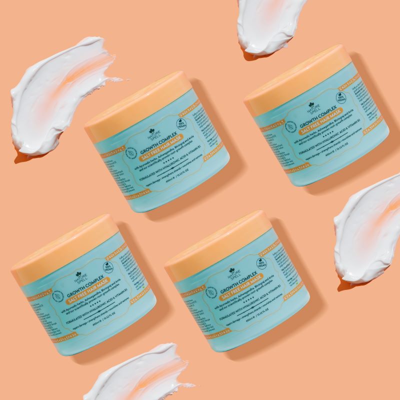 Mască pentru stimularea creșterii părului Nature Spell Hair Growth Mask