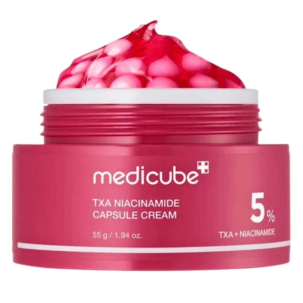 Cremă pentru uniformizarea tenului cu TXA si Niacinamide MEDICUBE TXA Niacinamide Capsule Cream