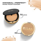 Pudră compactă Milani Conceal + Perfect Shine-Proof Powder Nude