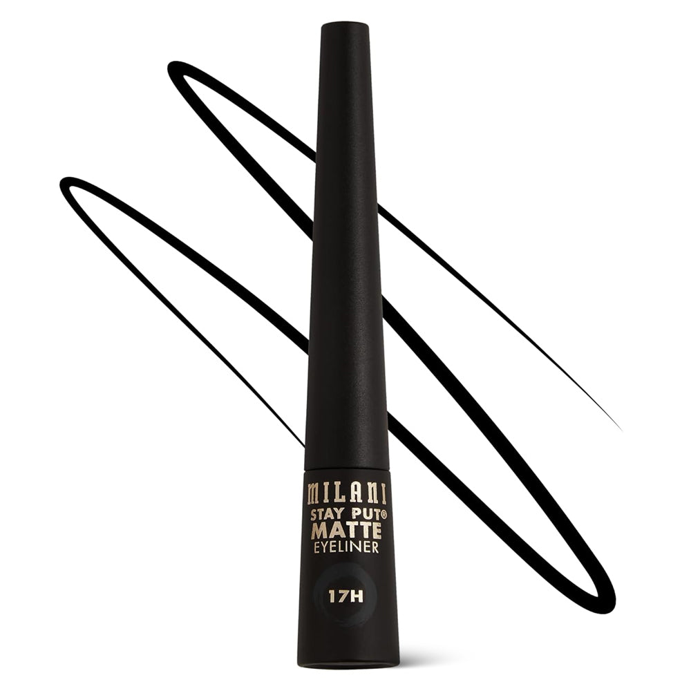Eyeliner Lichid Milani Stay Put Matte Liquid Eyeliner Black Matte