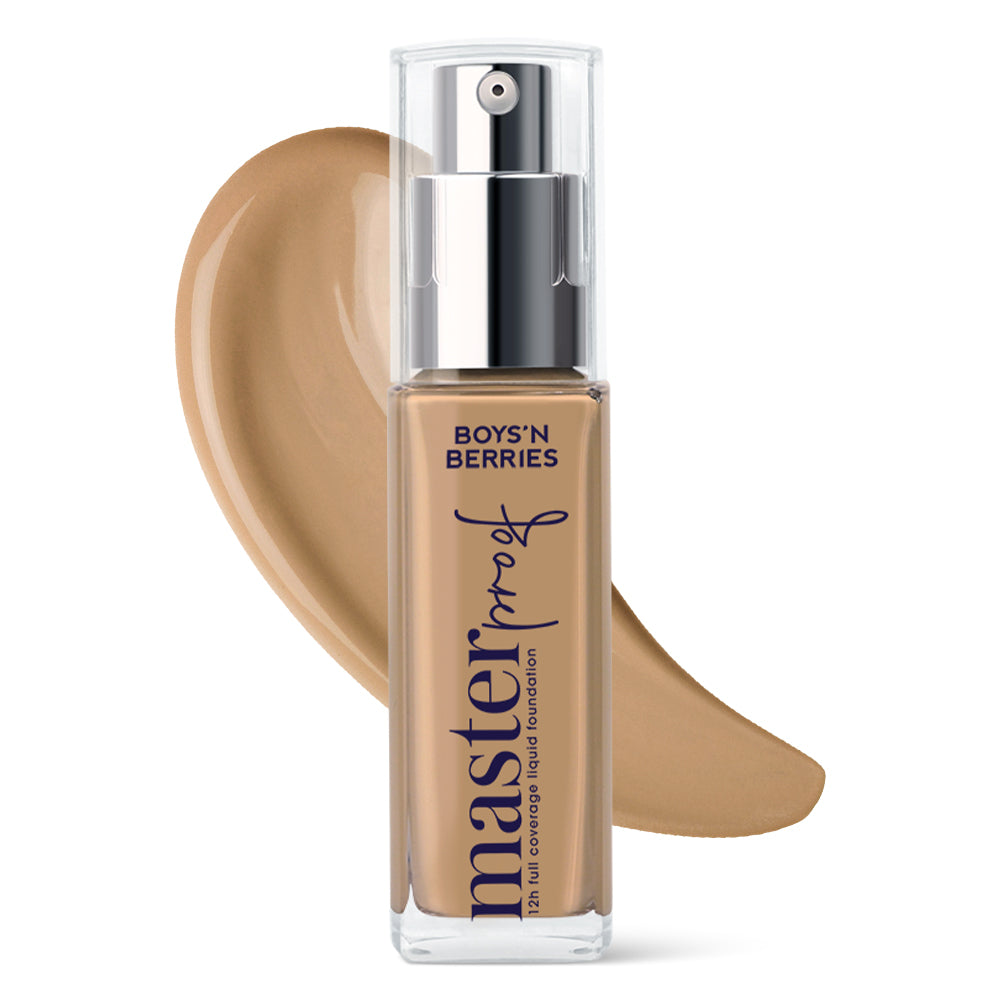 Fond de ten Boys`n Berries MASTERPROOF 12h Liquid Foundation Soft Beige