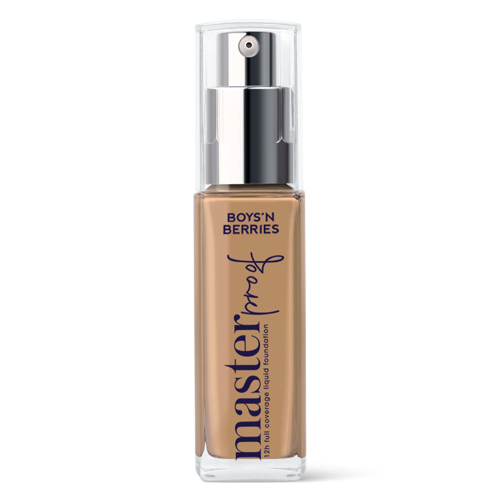 Fond de ten Boys`n Berries MASTERPROOF 12h Liquid Foundation Beige