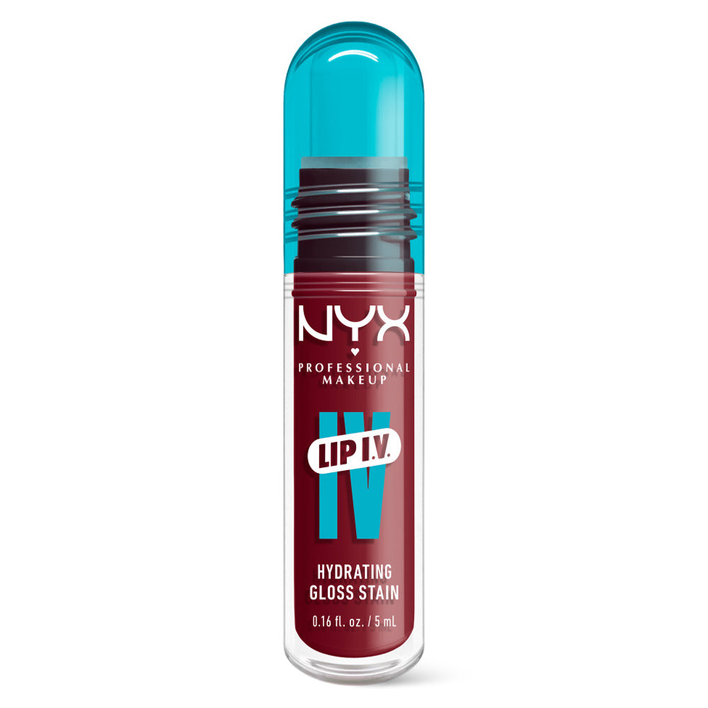 Lip gloss hidratant NYX Professional Makeup Lip IV Hydrating Gloss Stain Blush Rush