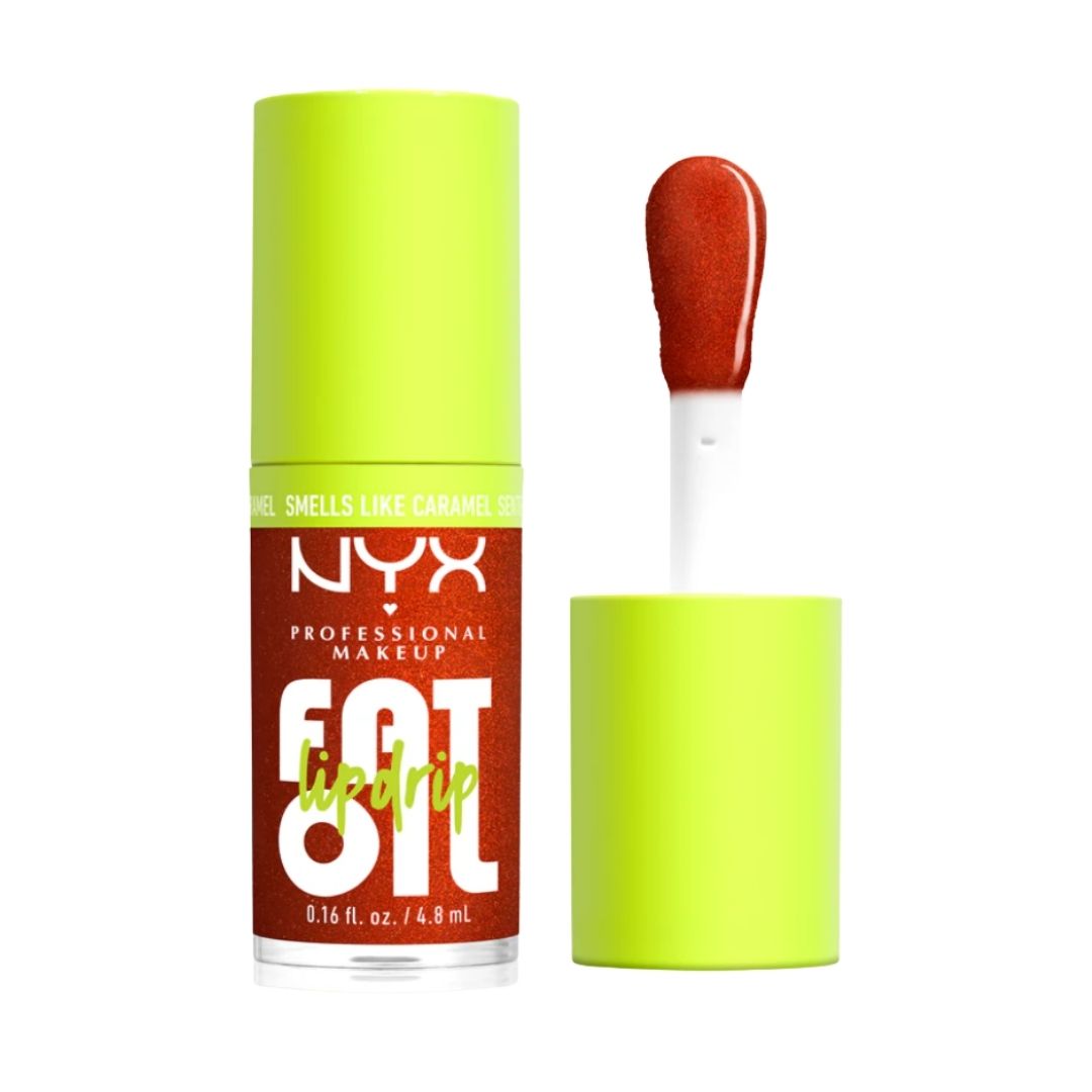 Ulei pentru buze NYX Professional Makeup Fat Oil Lip Drip Caramelt Mami