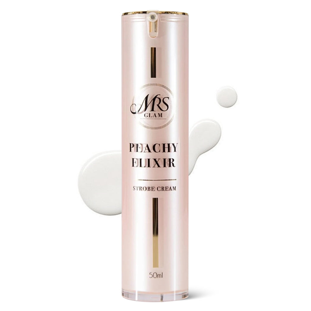 Iluminator Lichid BPerfect MRS Glam Peach Elixir Strobe Cream