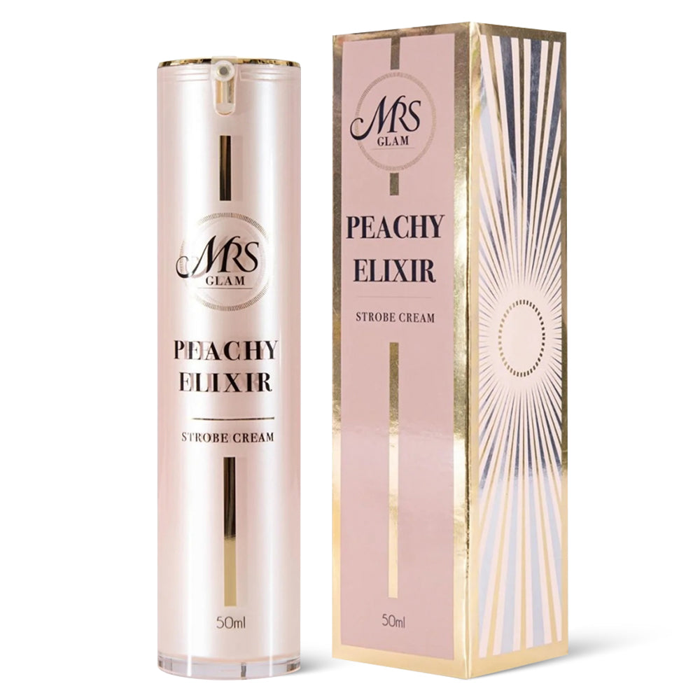 Iluminator Lichid BPerfect MRS Glam Peach Elixir Strobe Cream