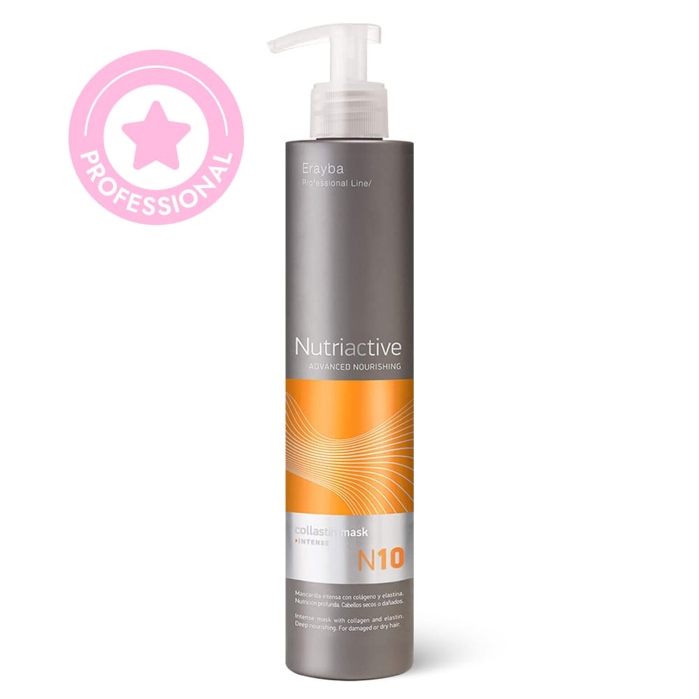 Mască intens nutritivă pentru păr cu elastină și colagen Erayba N10 Collastin Mask Intense 250 ml