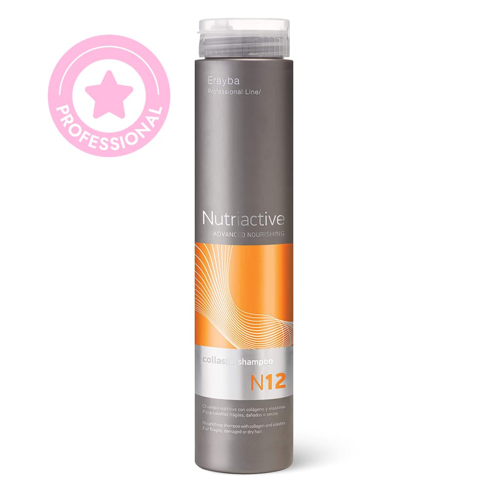 Șampon nutritiv pentru păr cu elastină și colagen Erayba N12 Collastin Shampoo 250 ml