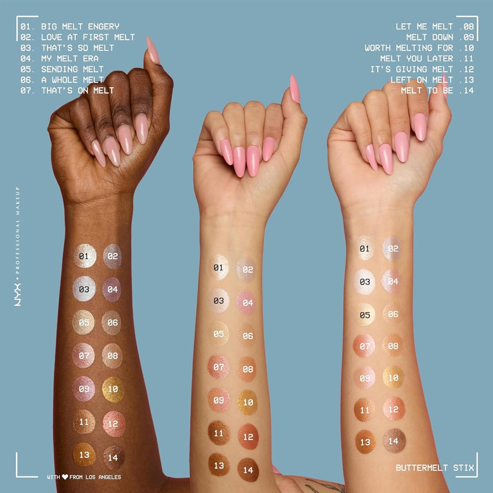 Iluminator stick NYX Professional Makeup Buttermelt Glaze Stix