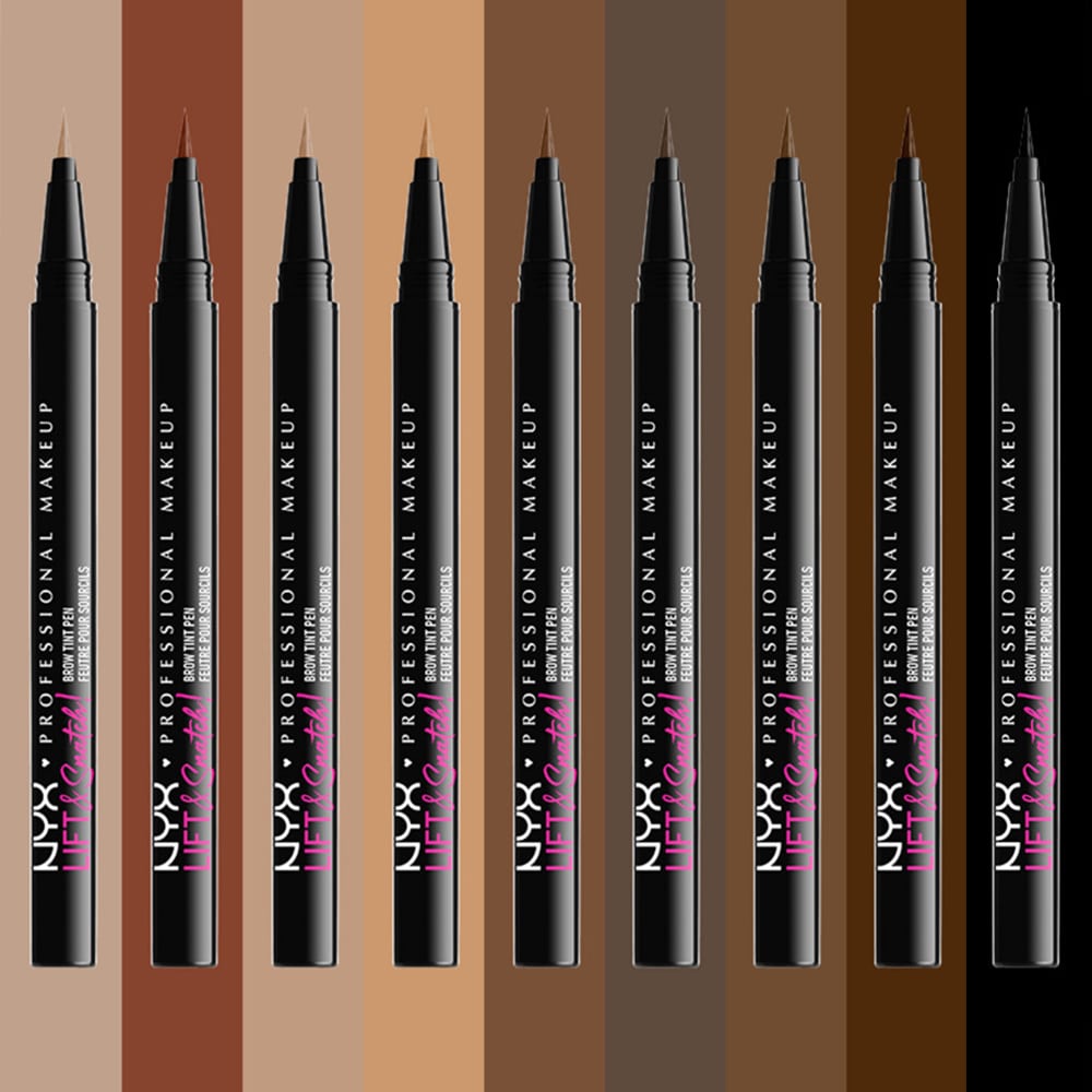Cariocă pentru sprancene NYX Professional Makeup Lift N Snatch Brow Tint Pen