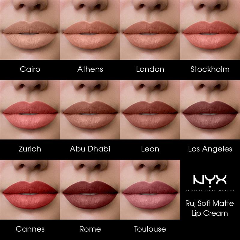 Ruj Mat NYX Professional Makeup Soft Matte Lip Cream