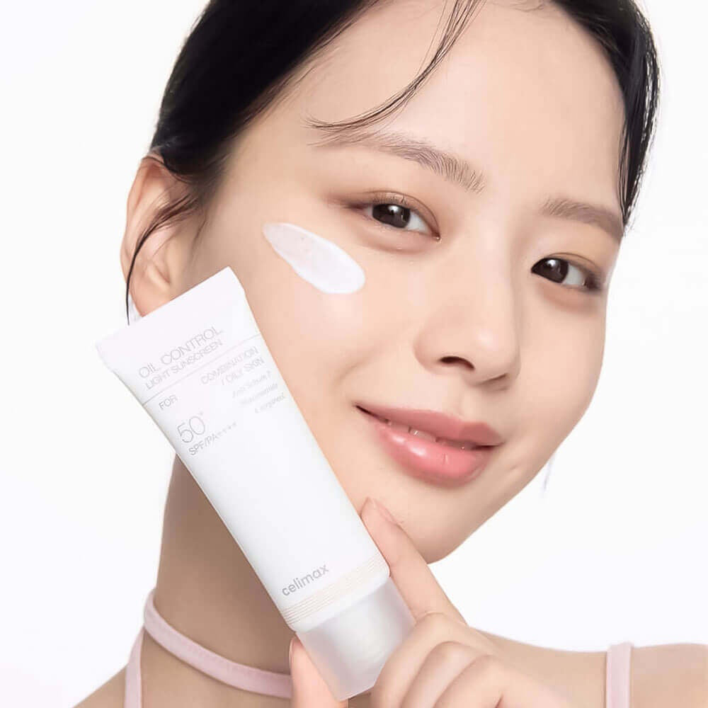 Cremă cu protecție solară pentru controlul sebumului Celimax Oil Control Light Sunscreen