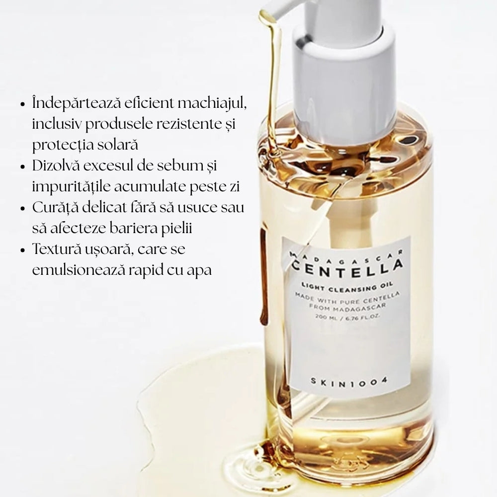Ulei de curățare pentru ten SKIN1004 Madagascar Centella Light Cleansing Oil