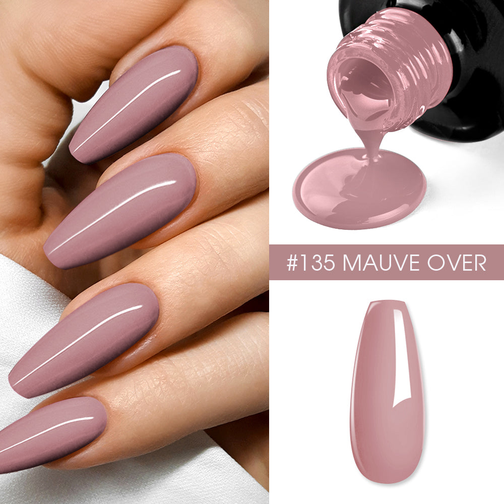 Oja Semipermanenta BO.NAIL Soakable Gel Polish #135 Mauve Over