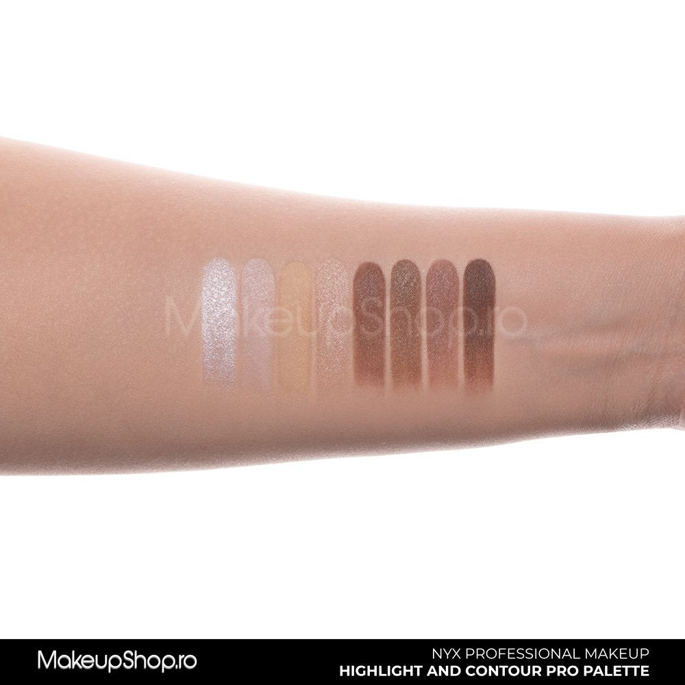 Paleta Conturare NYX Professional Makeup Highlight And Contour Pro Palette