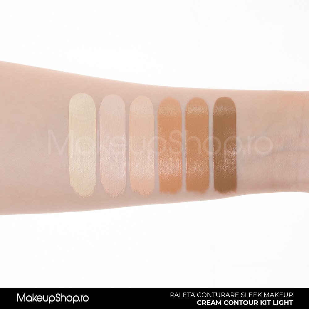 Paleta Conturare Sleek MakeUP Cream Contour Kit Light