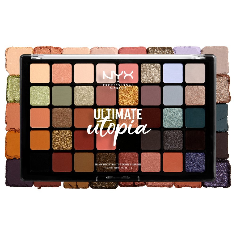 Paleta de Farduri  NYX Professional Makeup Ultimate Utopia Shadow Palette